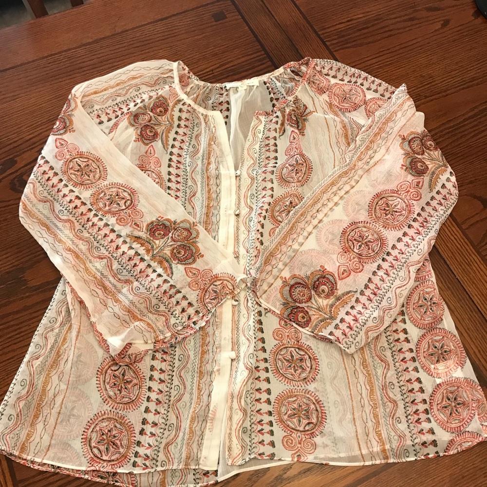 Stitch Fix Sheer Tunic